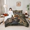Bedding Set Duvet Cover and 2 Pillowcases - Demon King Throne Skulls Dark Fantasy Gothic Art for Home Bedroom