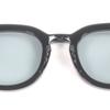 Excellent MOSCOT sunglasses DAHVEN Eyewear Black Blue Lens  mens Used