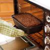 Baking Pan Non-stick Convenient Black Non-stick Carbon Steel Cake Loaf Baking Pan for Chocolate Brownies