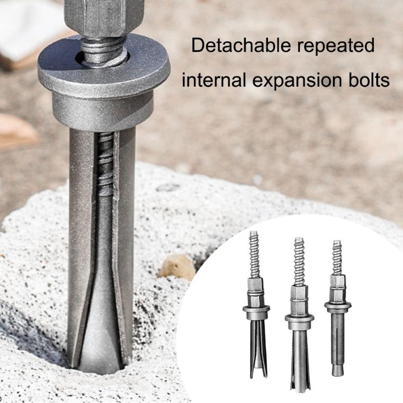 High Strength Removable Anchors for  Cores Drilling Applications Quick Installation Sturdy Carbon Steel