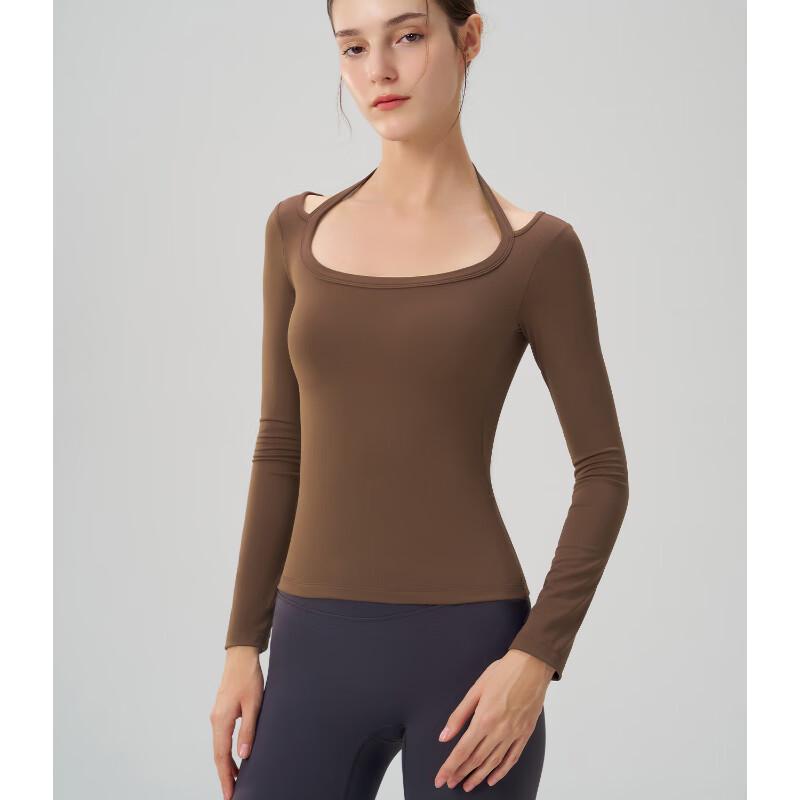 Women s Slim Fit Sweet & Spicy Halter Long Sleeve Crop Top