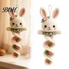 Indoor Plant Stand Ornament Crochet Garden Animal Spiral Hanging Kit, Beginner Friendly DIY Swing Personalized Handmade Gift Idea Butterfly