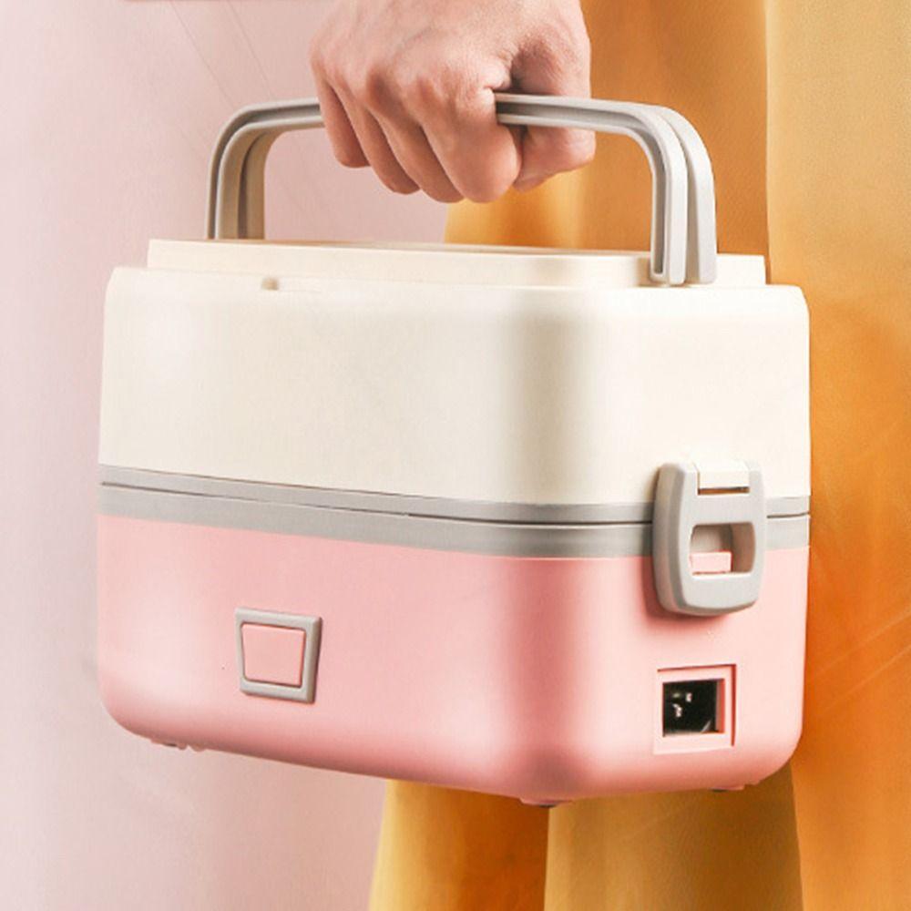Leaf-proof Electric Heating Lunch Box Quick Heating Portable Insulated Lunchbox For Office Workers
