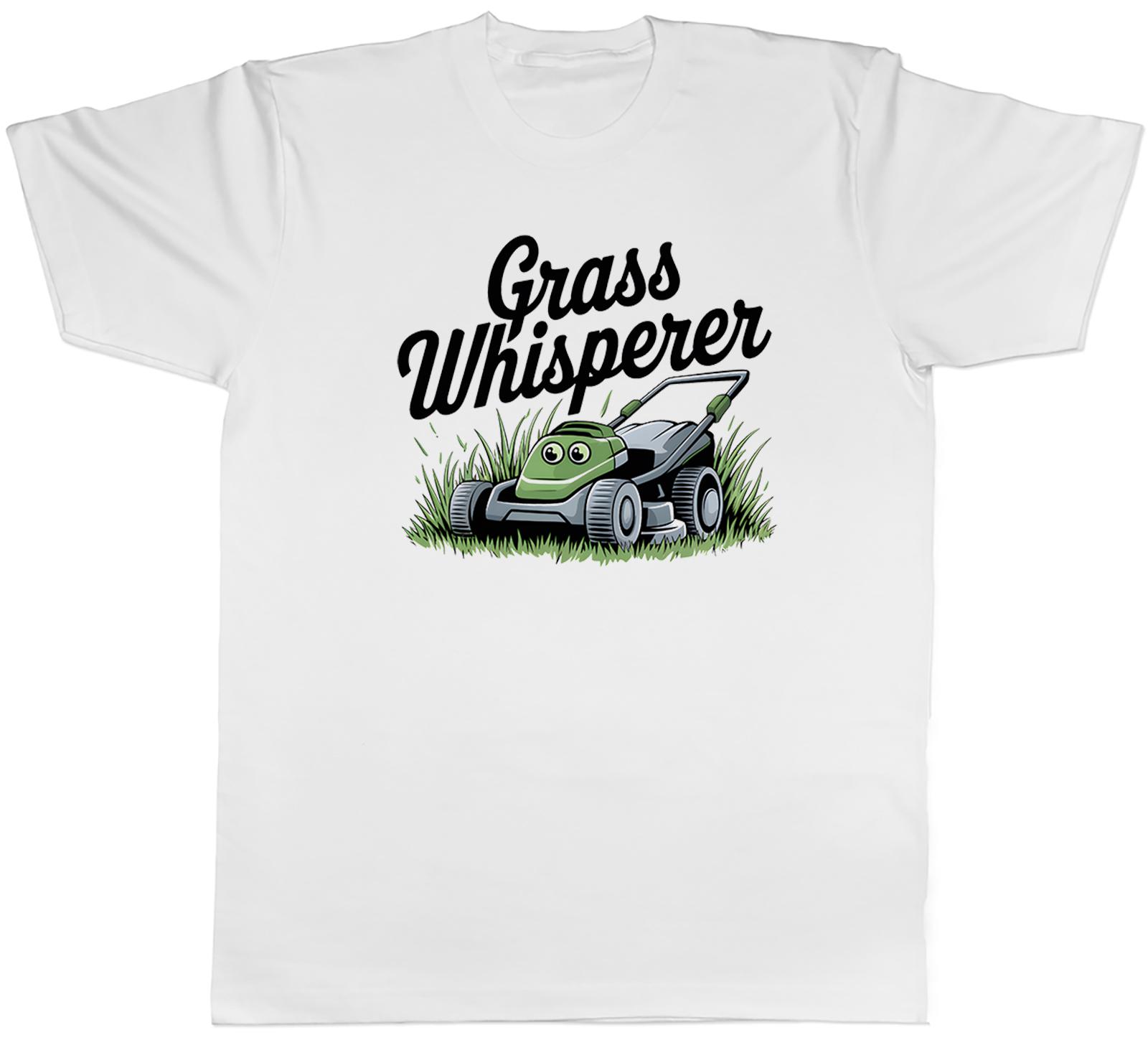 Grass Whisperer Funny Lawn Mower Gardening Unisexs TShirt Tee Gift Top S