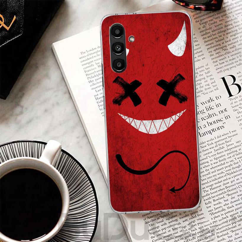 Devil Bad Boy Anime Phone Case For Samsung A17 A16 A26 A36 A56 A15 A14 A13 A55 A54 A53 A35 A34 A33 A25 A24 A23 A05S A04S A03S A1