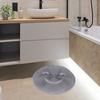 Foot Brush Massage Mat Non Slip Shower Foot Scrubber Cleaning Exfoliating Mat with Suction Cup Gray