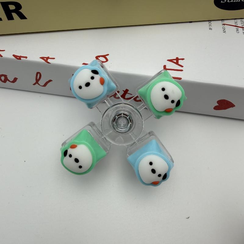 LED Lighted Puppy Keycap for Stress Relief Fidget Fun on Keyboards for Kids