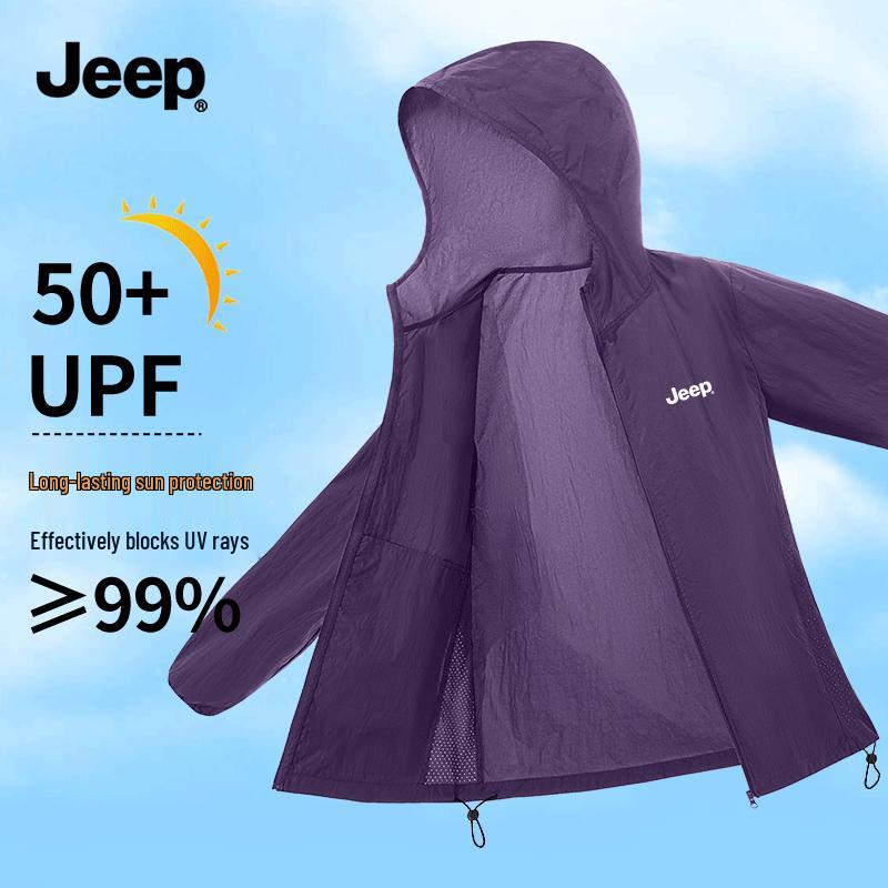 JEEP Men s Lightweight Cooling UV Protection Hoodie XL