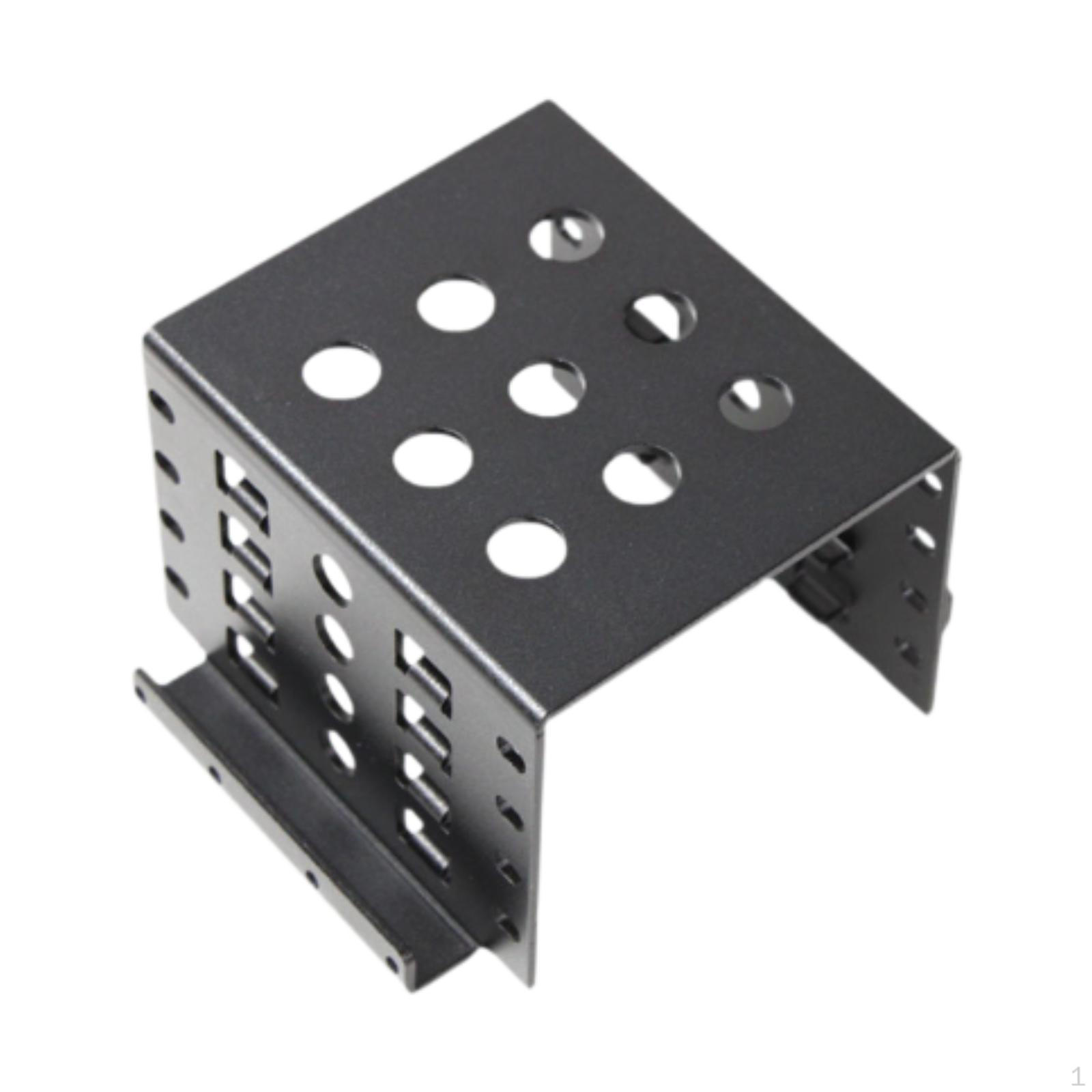 2.5 Inch Hard Drive Bracket Mounting Space Expansion, High Performance Hollow Design, чёрный
