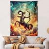 "Zodiac Sagittarius Centaur Archery Art" Patterned Tapestry Home Decor, Suitable for Bedroom and Living Room, Gift
