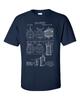 Beer Brewing 1893 Patent Craft Beer Blueprint Homebrew Gift TShirt