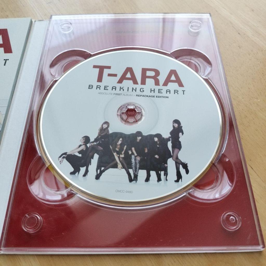 [USED] T-ara Vol. 1 - Breaking Heart (Repackage) (Korean Version)