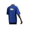 Jordan Camiseta Masculina Gola Redonda Manga Curta Ombro Caído Slim Fit com Logo Azul Royal IB3130-485