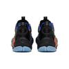 Anta Kids Asymmetric 2 Comfortable Daily Non-Slip Wear-Resistant Mid-Top Basketball Shoes Kids Basketball Shoes Black Gray Orange 312321102-4