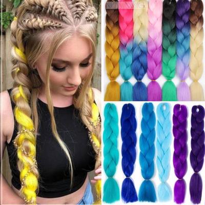 Ombre Jumbo Braids Synthetisches Flechthaar für Kinder