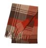 Hong Rong Unisex Wool Plaid Scarf - Warm for Autumn/Winter