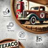 Texaco Vintage Metal Tin Sign Retro Garage Wall Decor Rustic Gas Station Artwork Aluminum Home Decor