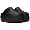 Crocs DYLAN Comfort Anti-Abrasion Toe Slippers Women's Black