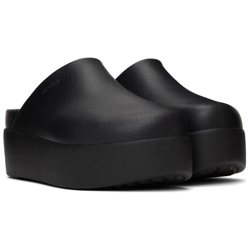 Crocs DYLAN Comfort Anti-Abrasion Toe Slippers Women's Black