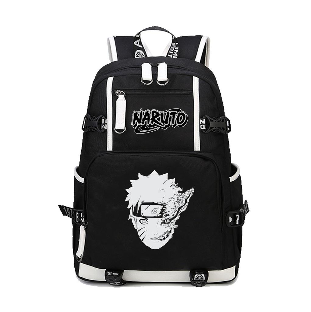 Naruto Backpack Shippuden Anime Cosplay School Bag Adult Teen Boys Girls Travel Daypack