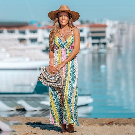 long slips for dresses Women 100% Cotton Full Under Camisoles Slip 1960s-70s Blue Velvet Cocktail YGroup_petra-maxi-dress Color:Bubblegum
