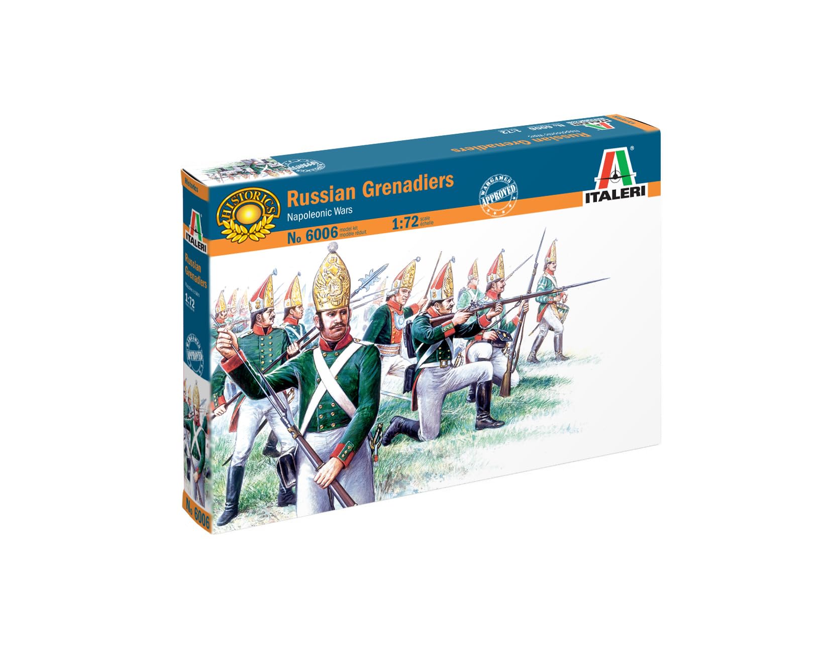 

Italeri Наполеоновские войны Русский гренадер Пластиковая модель IT6006 1/72 (Человек)