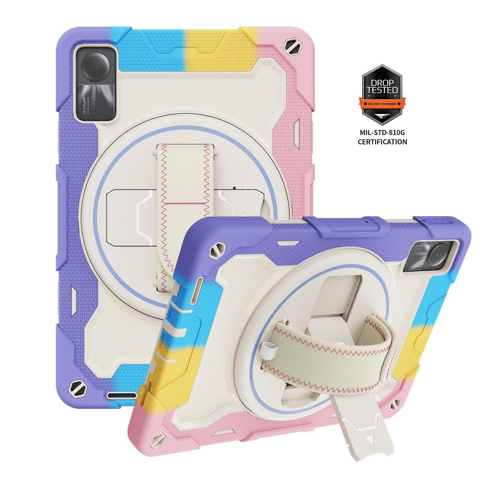 Case for Redmi Pad SE 11 Redmi Pro12.1 Xiaomi 6S Pro 12.4 Tablet Cover Swivel Bracket Handle Case for Xiaomi Pad 5 6 11" Funda