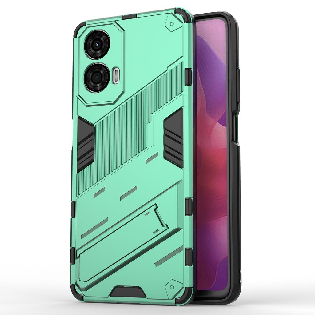 For Motorola Moto G24 4G Case PC+TPU Shockproof Phone Cover with Kickstand