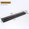 Aluminum Alloy Desk Cable Management Box with Brush Grommet
