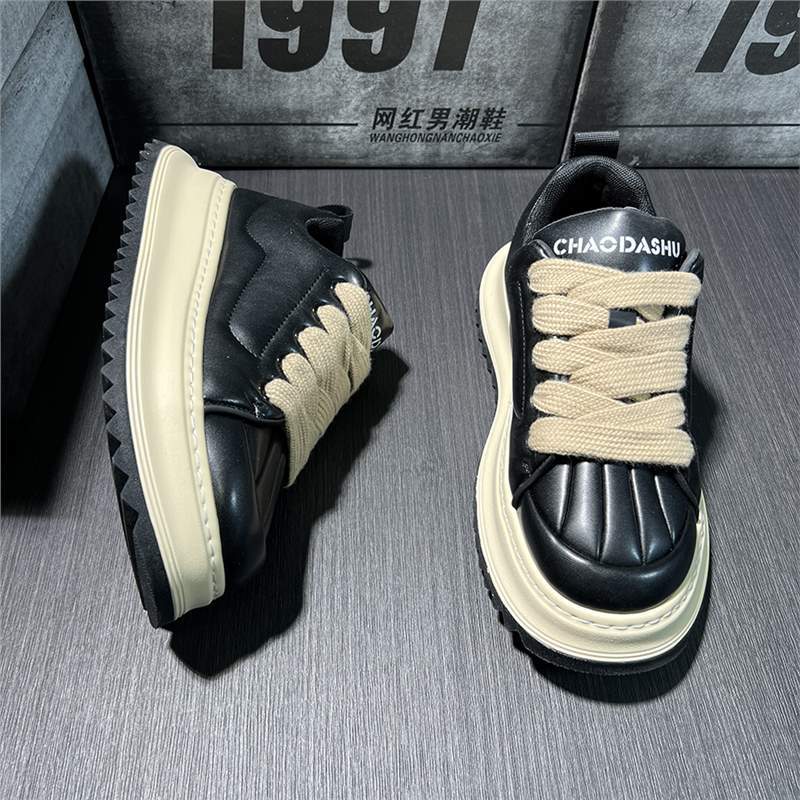 Spirit guy shoes new spring platform student sports casual shoes board shoes cds 38 чёрный