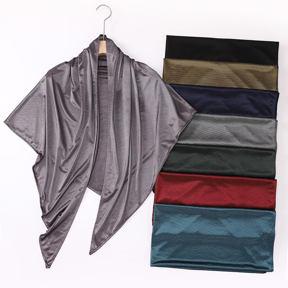 New fashion, women's knitted headscarf, bright silk wide-brimmed design headscarf