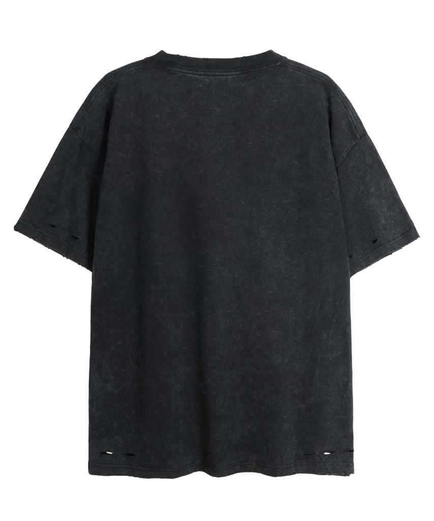 CNVS Betty Boop Cinema Oversized Short Sleeve T-Shirt_Charcoal