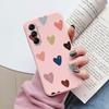 Coque Funda Pour Samsung Galaxy M14 M34 M54 5G Housse Fleur Colorée Cœur Dessin Animé Souple TPU Coque Pour Samsung M 14 Léopard Capa