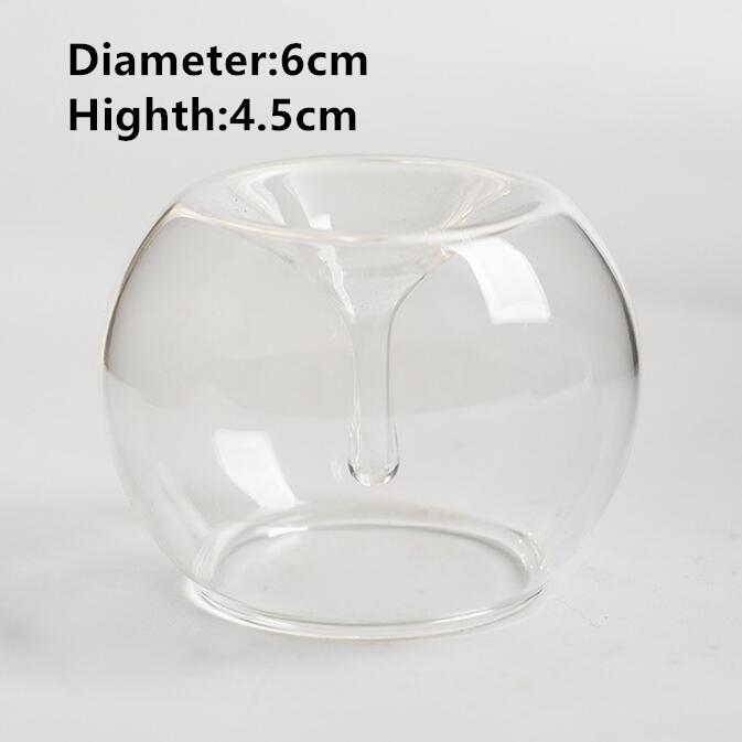 Colorful Glass Ball Incense with Glass Incense Holder, Aroma Stand, Home Indoor Incense Burner, Zen Tea Ceremony Incense Tool