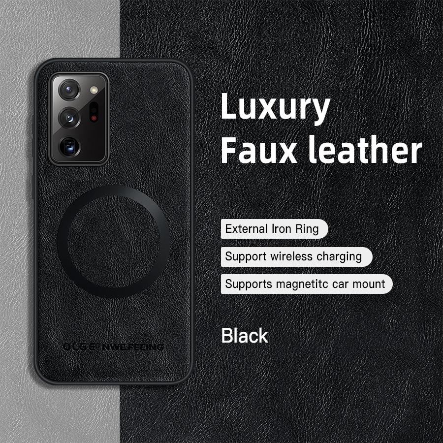 Case For Samsung Galaxy Note 20 Ultra Case Luxury Leather Cover For Samsung Galaxy Note 10 Plus Phone Case For Note20 Note10