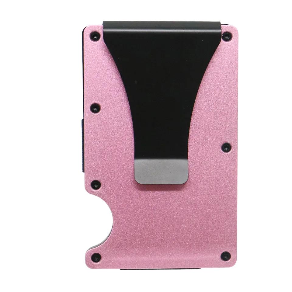 Aluminum Alloy RFID Anti-theft Credit Card Holder