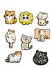Jibbitz Kittens Cat Animal Jibbitz 8 Pcs Accessories Crocs Decoration