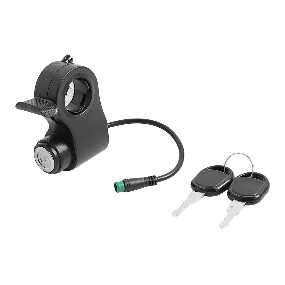 2 Key Key Switch With Lock Key 5pin Finger Trigger Universal Ignition Barrel Electric Scooter