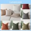 Premium Quality Chenille Throw Pillow Cover In Trendy Minimalist Design