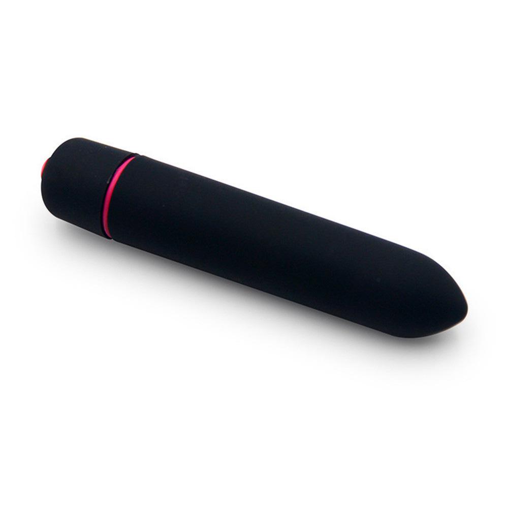 Mini Bullet Vibrator - Adult Sex Toy with 10 Vibration Modes, Frosted Texture