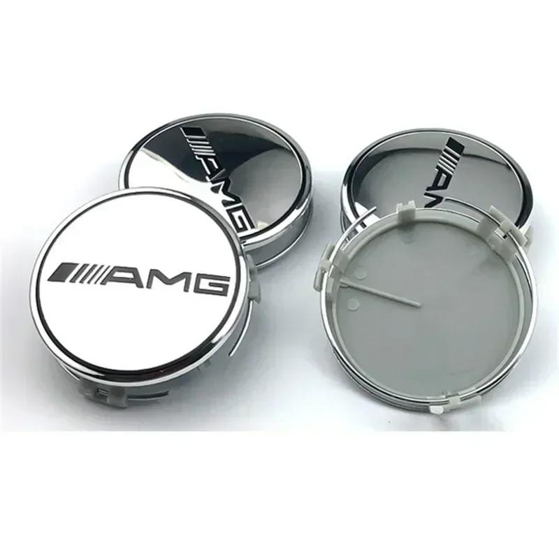 

C200 E200 For Mercedes Benz 75mm ABS Car Wheel Center Caps Hub Cover Accessories for Mercedes Benz AMG A200 C180 W203 W204 W205