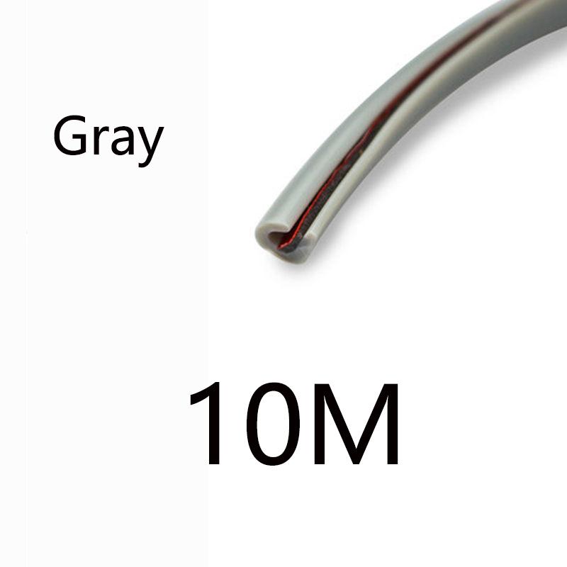 Car Door Edge Scratch Protector Strip Guard Trim Auto Door Anti Collision Strip Doors Moldings Adhesive Scratch Protector Interior Mirrors 6