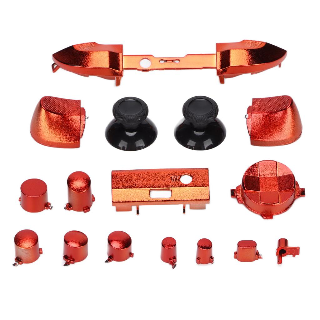 Full Game Controller Button Set Electroplating Replacement Handles Accessories for Xbox Series X