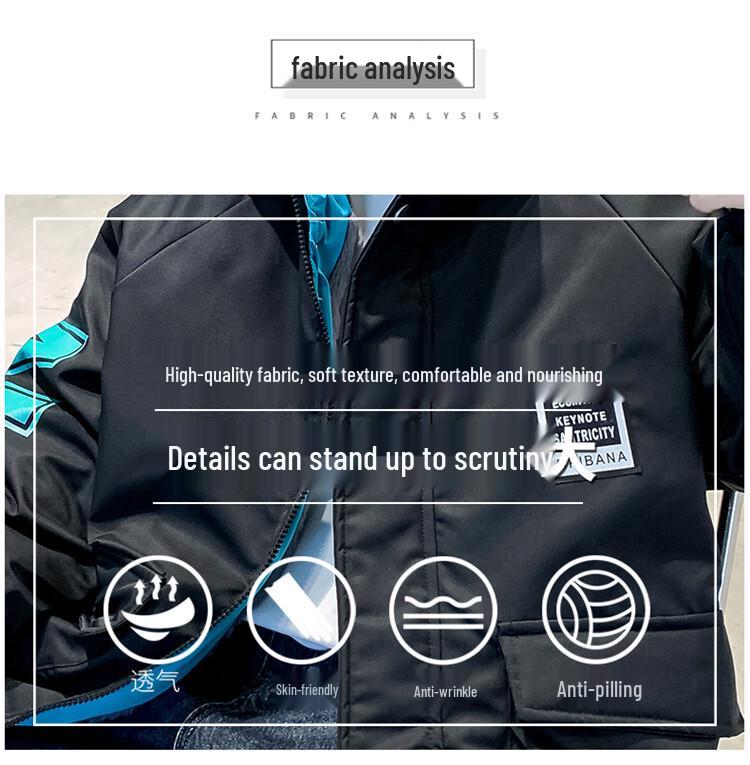 Boys' 2025 Winter Cotton-Padded Fleece-Lined Parka with Rabbit Fur