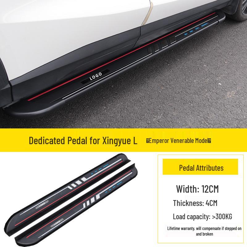 Geely Xingyue L/Boyue L Thor HiX Hybrid Side Step Pedal Modification