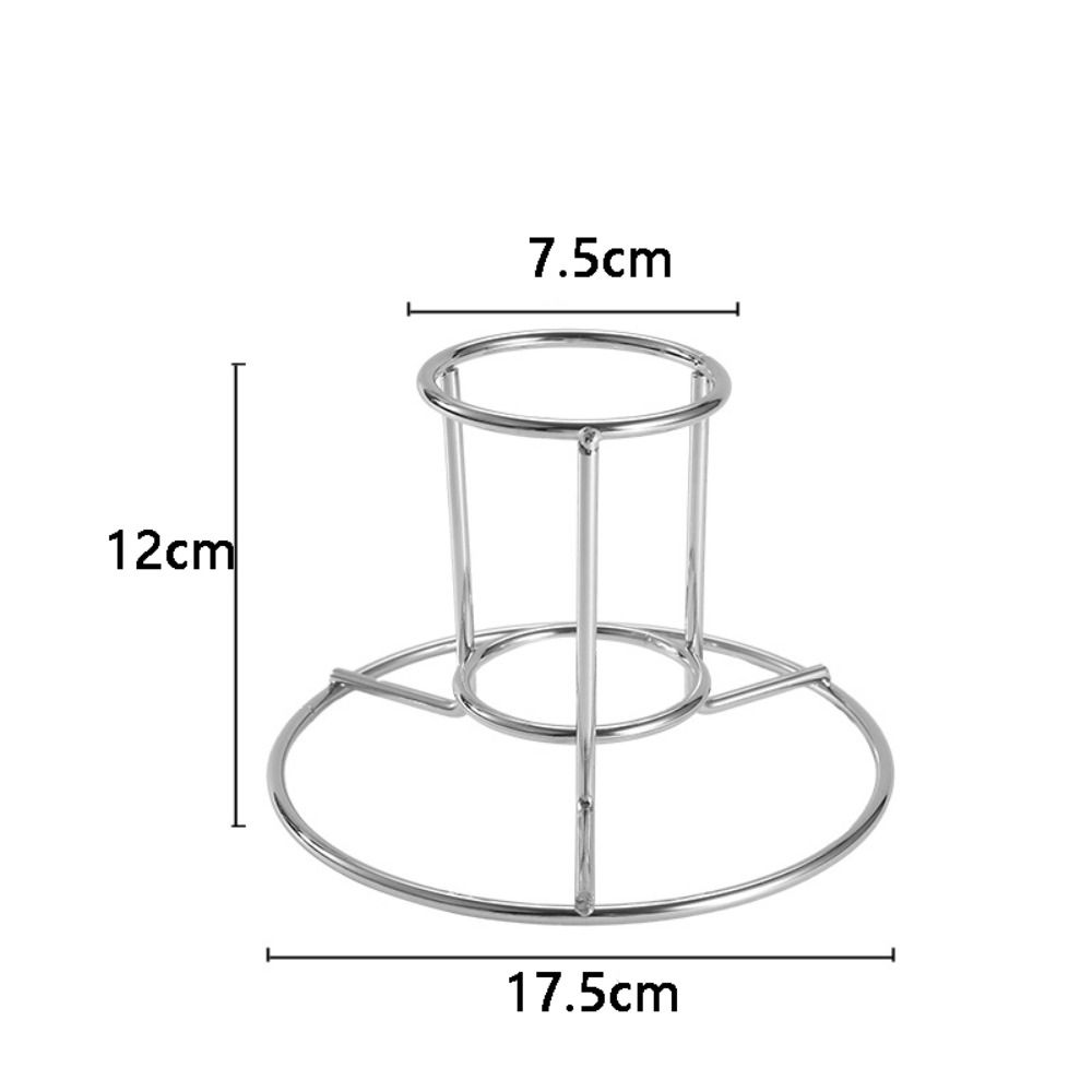Stainless Steel Chicken Grill Stand Electroplating Process BBQ Roasting Holder  Picnic