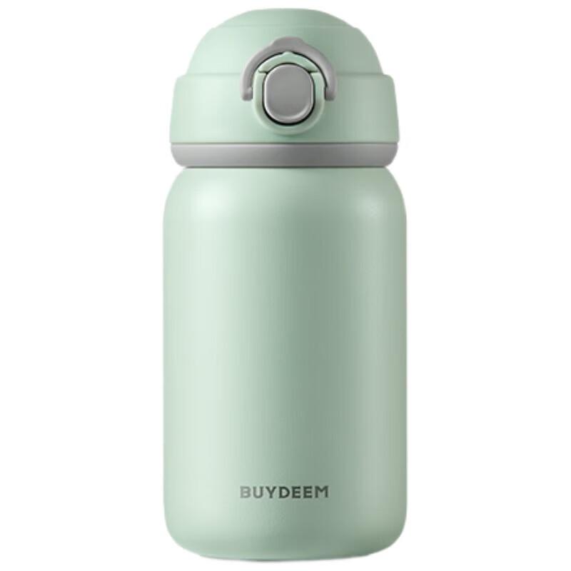 

Buydeem 300ml 304 Stainless Steel Mini Pop-Top Insulated Water Bottle