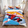 3pcs Spider-Man Web 1 Cover+2 Pillowcases, Pillow Inserts Not Included, Machine Washable, All-Season Use, Teen and Adult Rooms119