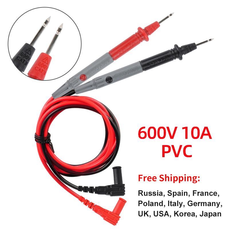 

Тестовий Провід Мультиметр Провід Комплект Кабель Набір Цифровий Мультиметр Голковий Наконечник Вимірювач Мультиметр Тестер Провід Щуп Дріт Ручка Кабель