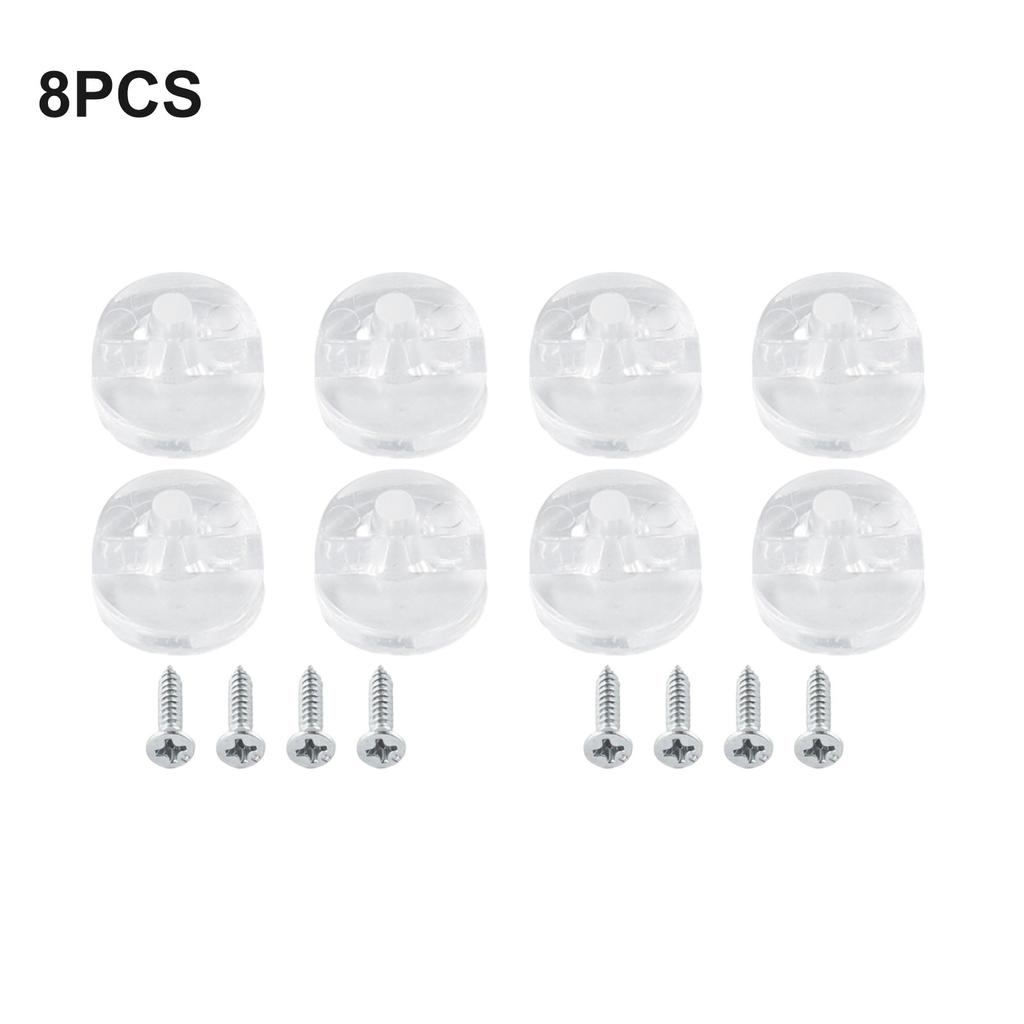 4pcs Mirror Wall Hanging Fixing Kit Glass Bracket Mirror